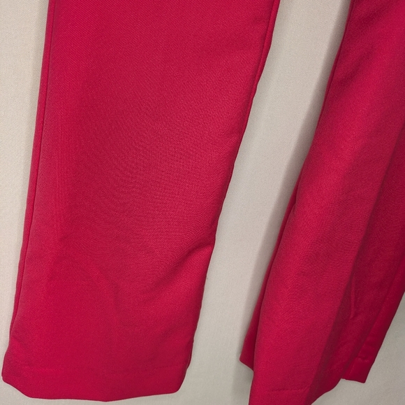 H&M Bright Pink Pants Size 4 Stretch Waist - Picture 3 of 9